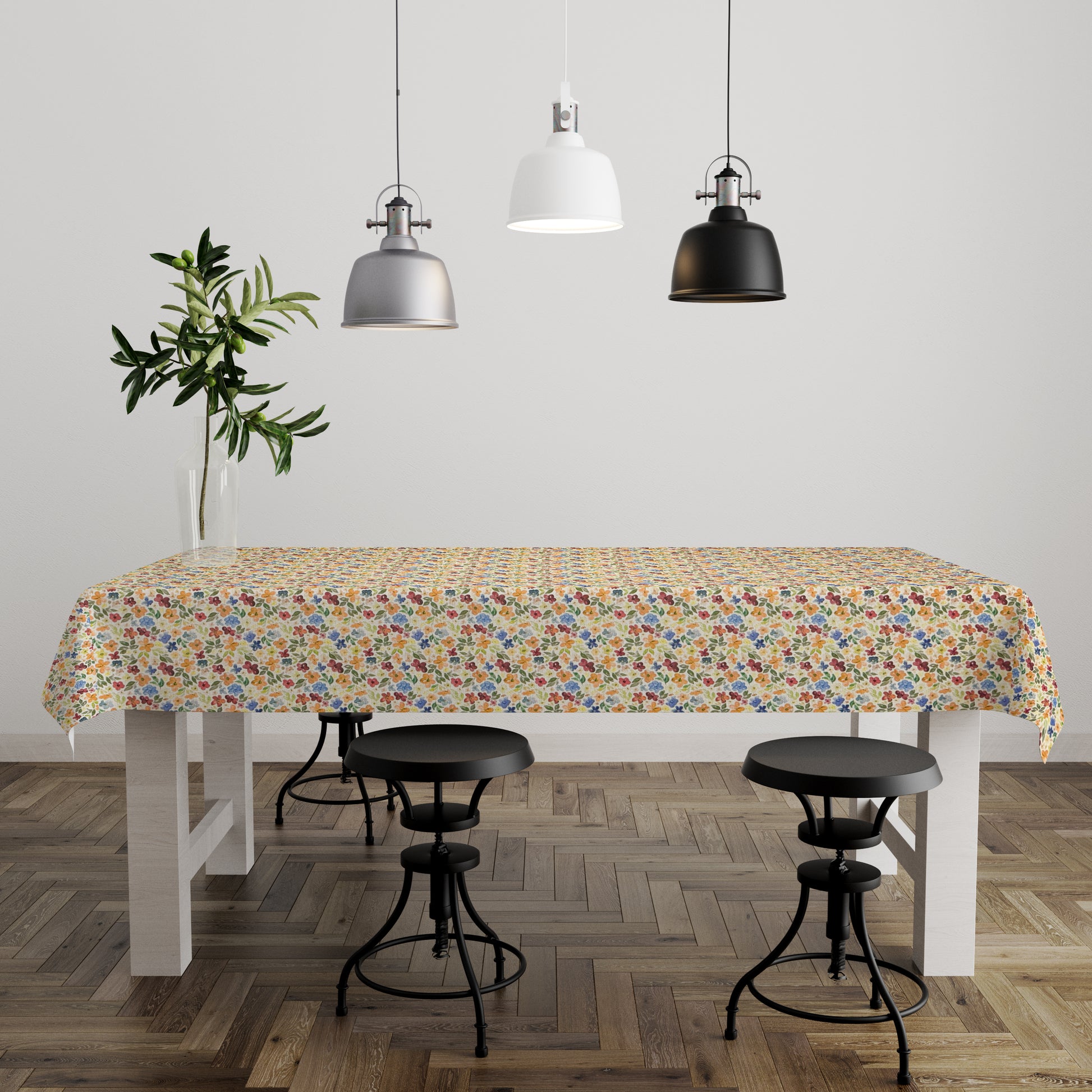 Baumwoll Tischdecke Primel