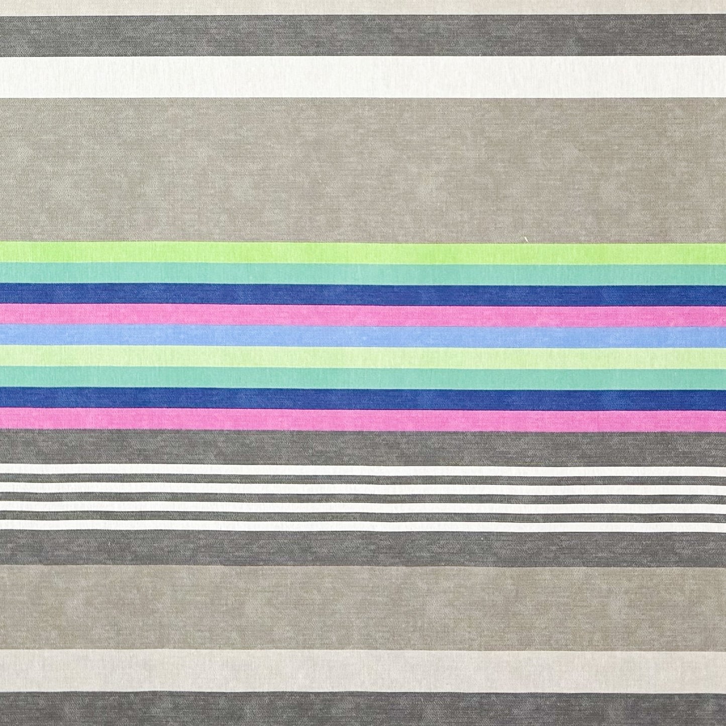 Baumwoll Tischdecke bunte Streifen
