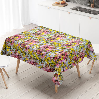 Oilcloth roll sold by the meter roll E190 roses flowers