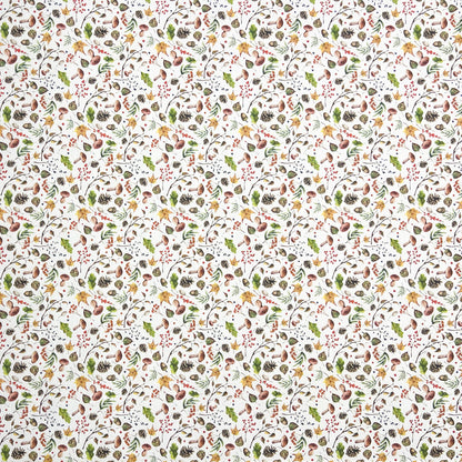 textile Tischdecke Herbst Laub Pilze