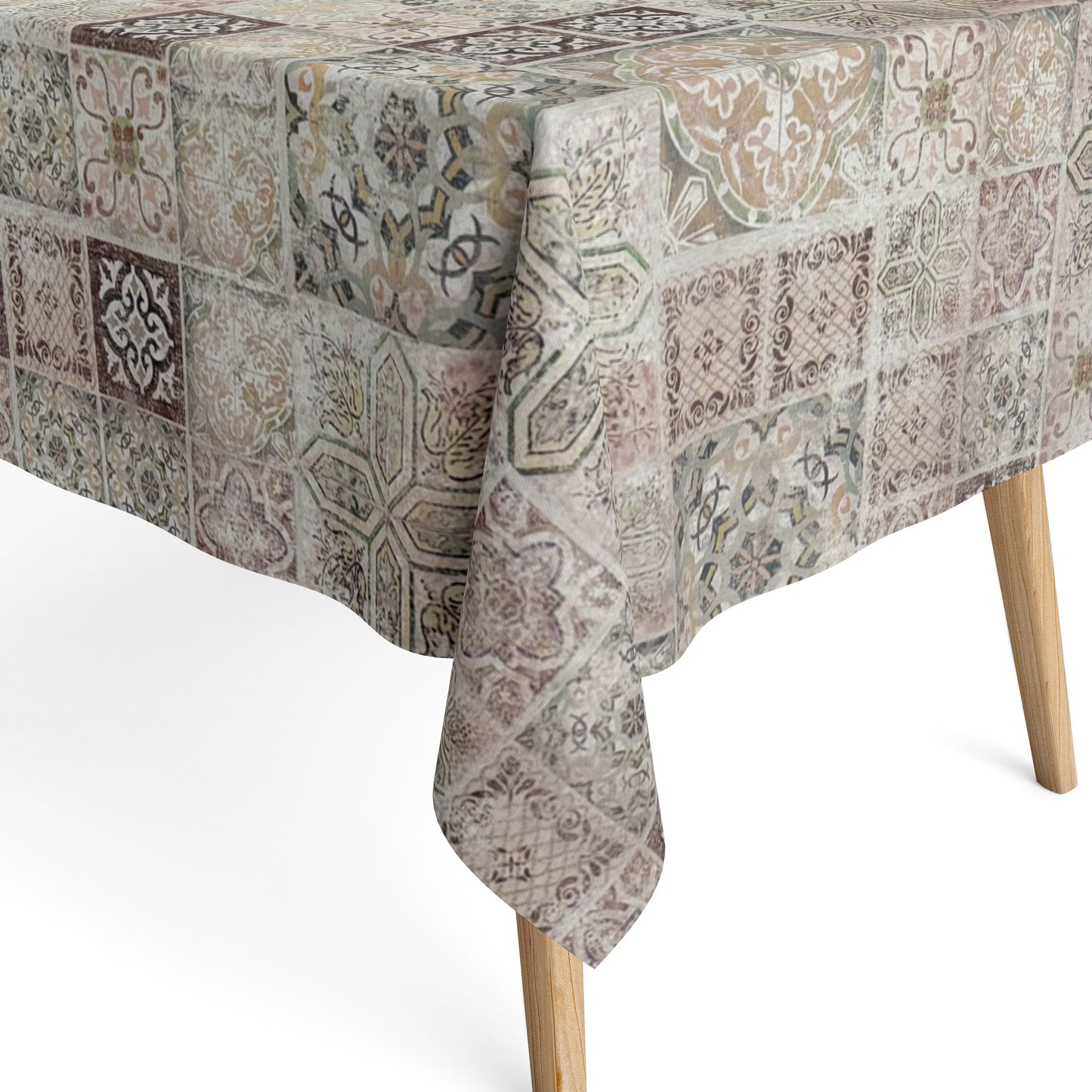 Baumwoll Tischdecke Mosaik