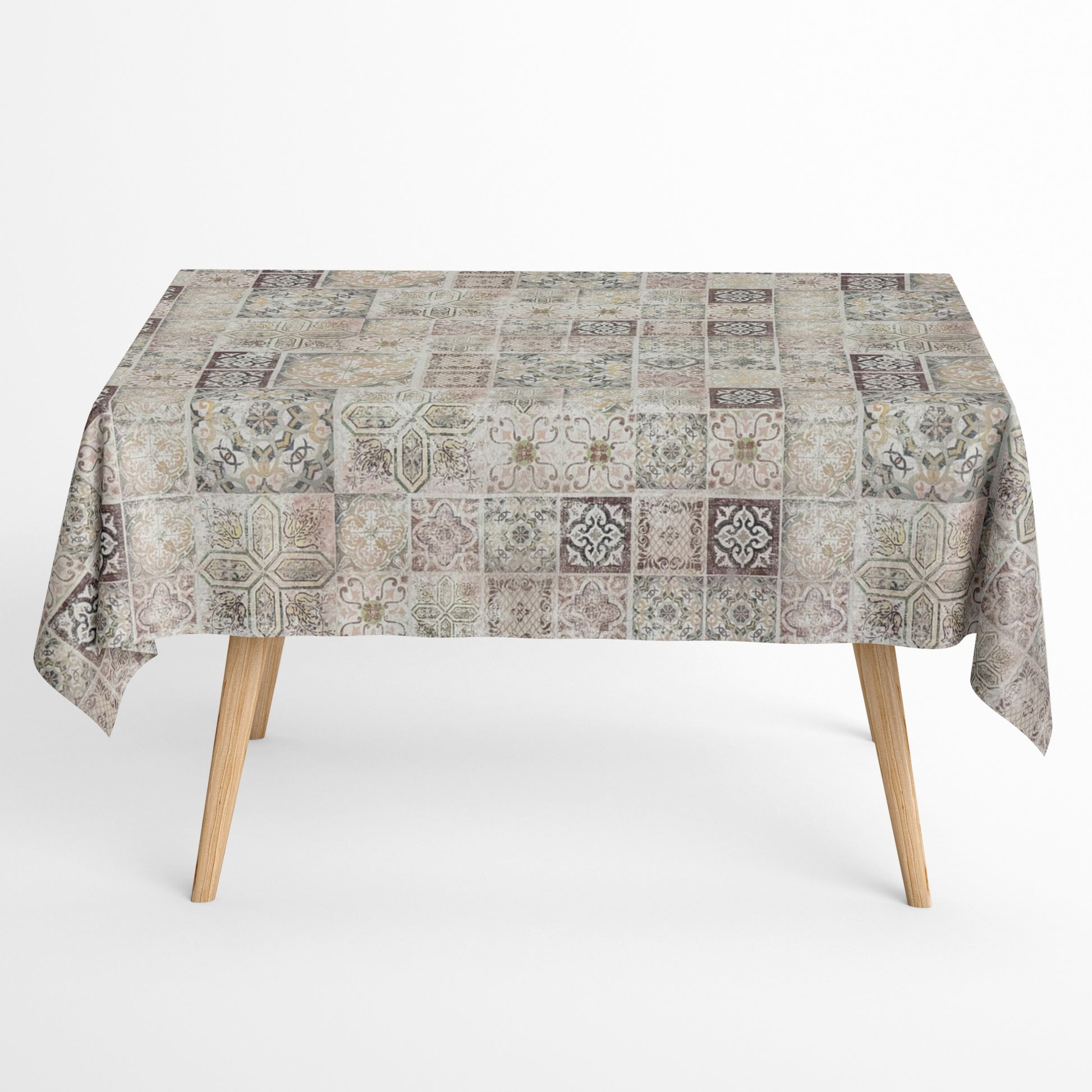 Baumwoll Tischdecke Mosaik