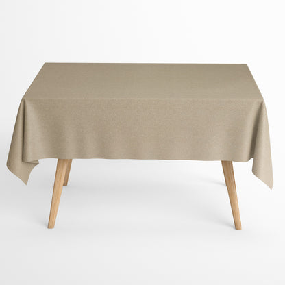 Baumwoll Tischdecke Beige