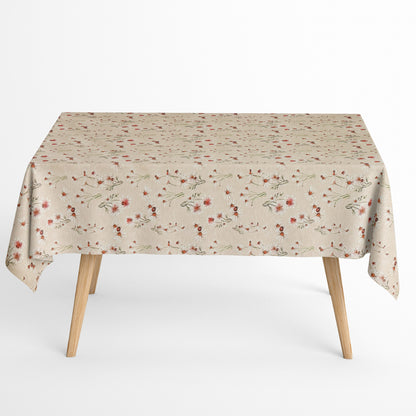 Baumwoll Tischdecke Gänseblümchen