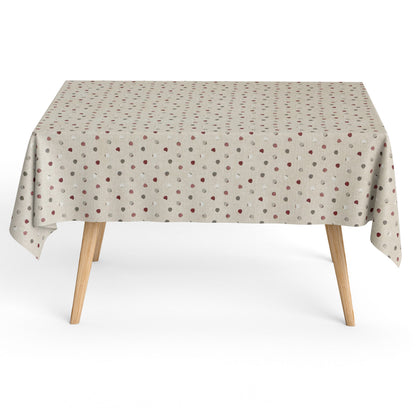 Baumwoll Tischdecke Erdbeeren