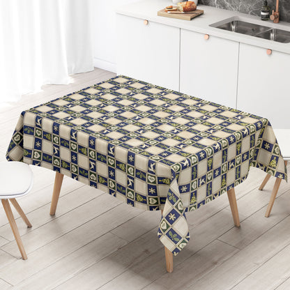 Wachstuch Tischdecke Weihnachten