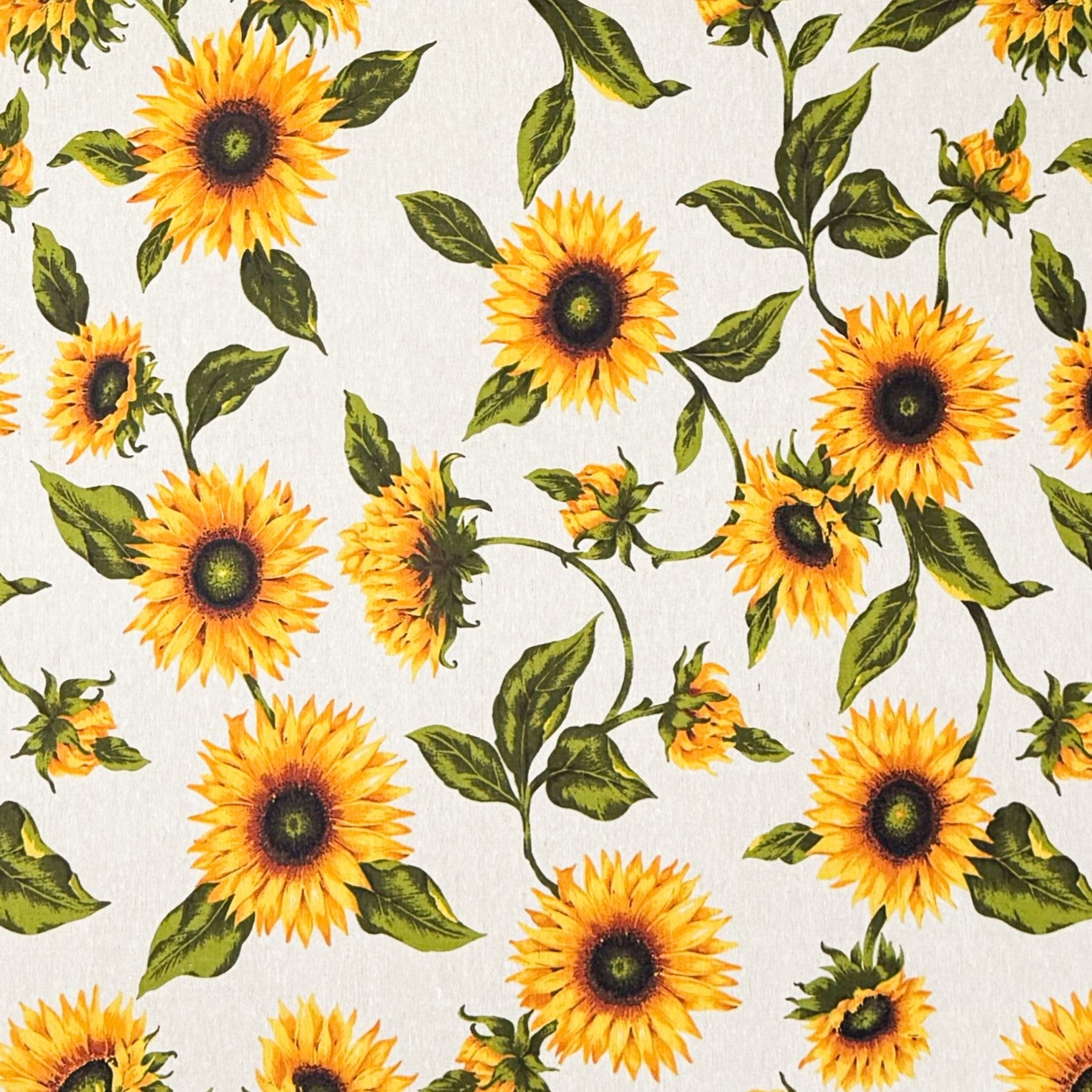 Baumwolltischdecke Sonnenblumen Sunflowers