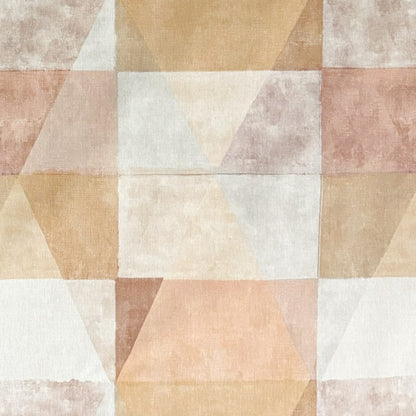 Baumwoll Toschdecke geometrische Formen