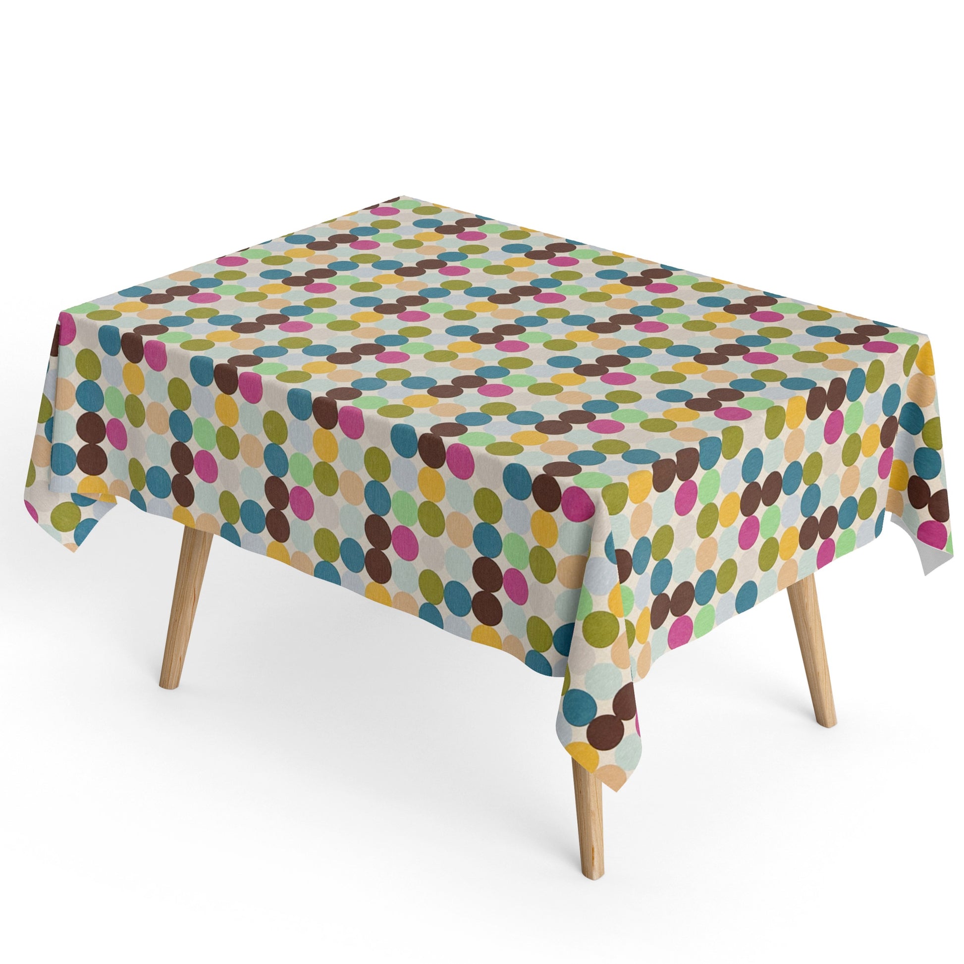 Baumwoll Tischdecke Punkte