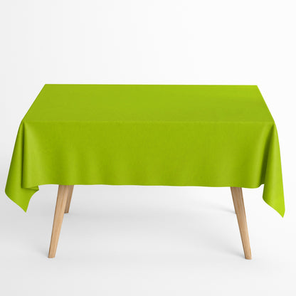 beschichtete Baumwolle Tischdecke hellgrün