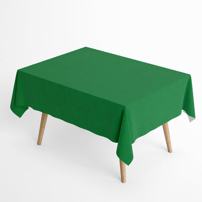 Jacquard Tischdecke einfarbig grün