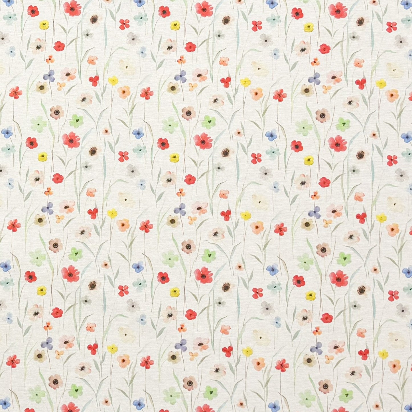 Baumwoll Tischdecke Blumenwiese