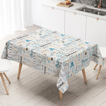 Wachstuch Tischdecke Kindermotiv Sport