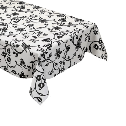 Nappe toile cirée vendue au mètre 01301-00 Pâques Lapin de Pâques Tulipes carrée ronde ovale