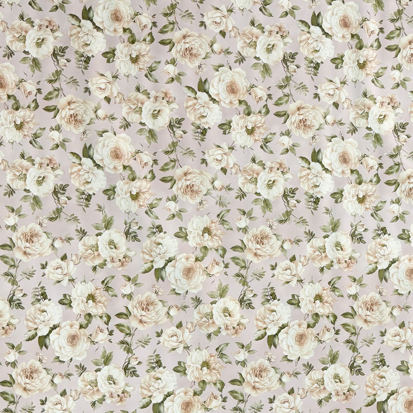 Wachstuch Tischdecke Rosen auf altrosa
