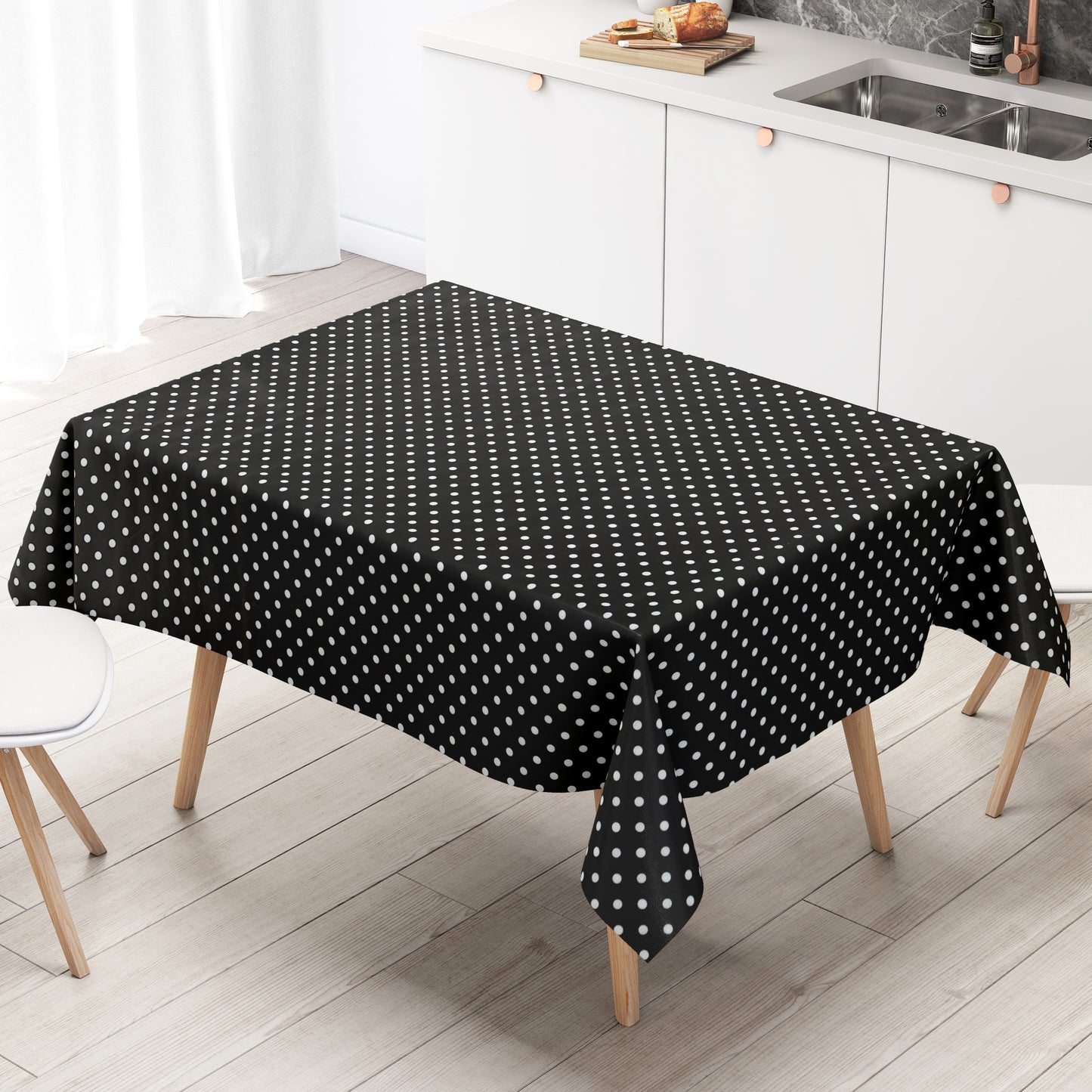 Punkte Dotties Polka Dots Wachstuch Tischdecke