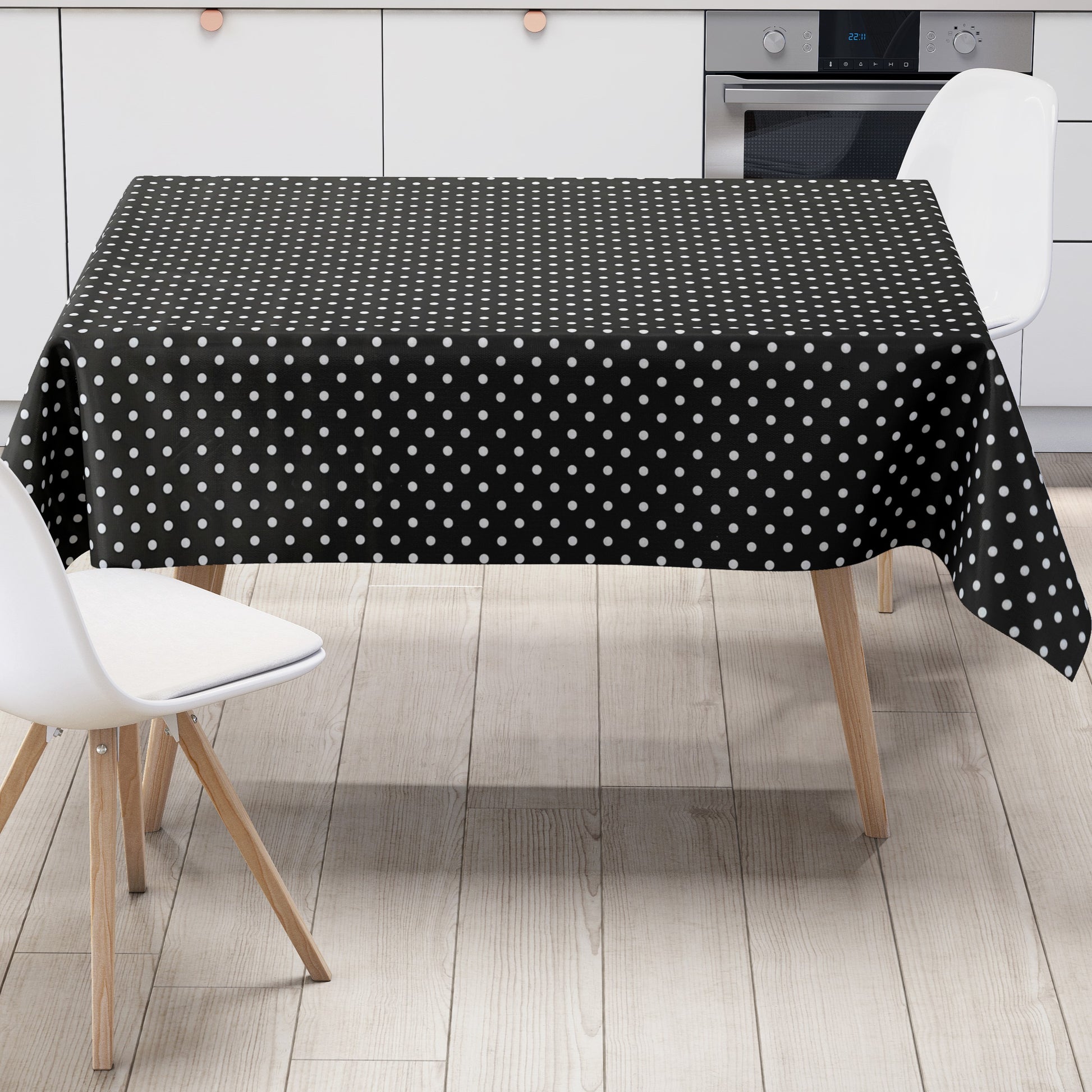 Punkte Dotties Polka Dots Wachstuch Tischdecke