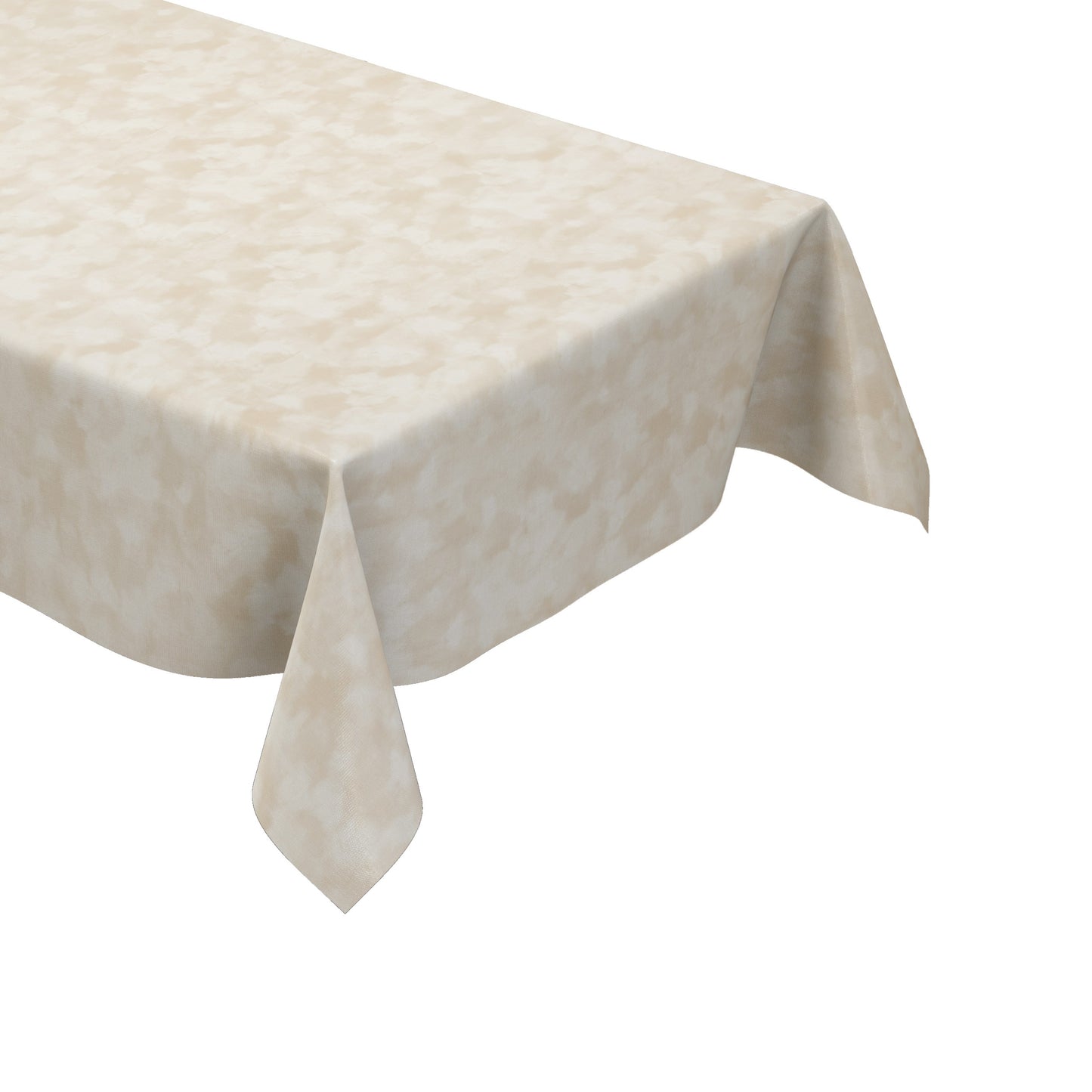 Wachstuch Tischdecke beige marmoriert
