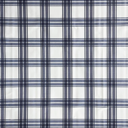 Wachstuch Tischdecke kariert blau