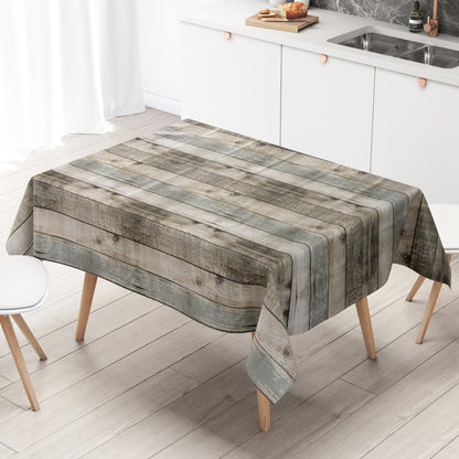 Wachstuch Tischdecke Holzdielen