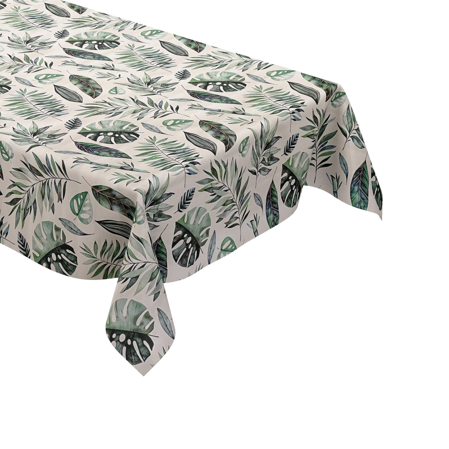 Nappe toile cirée vendue au mètre 01301-00 Pâques Lapin de Pâques Tulipes carrée ronde ovale