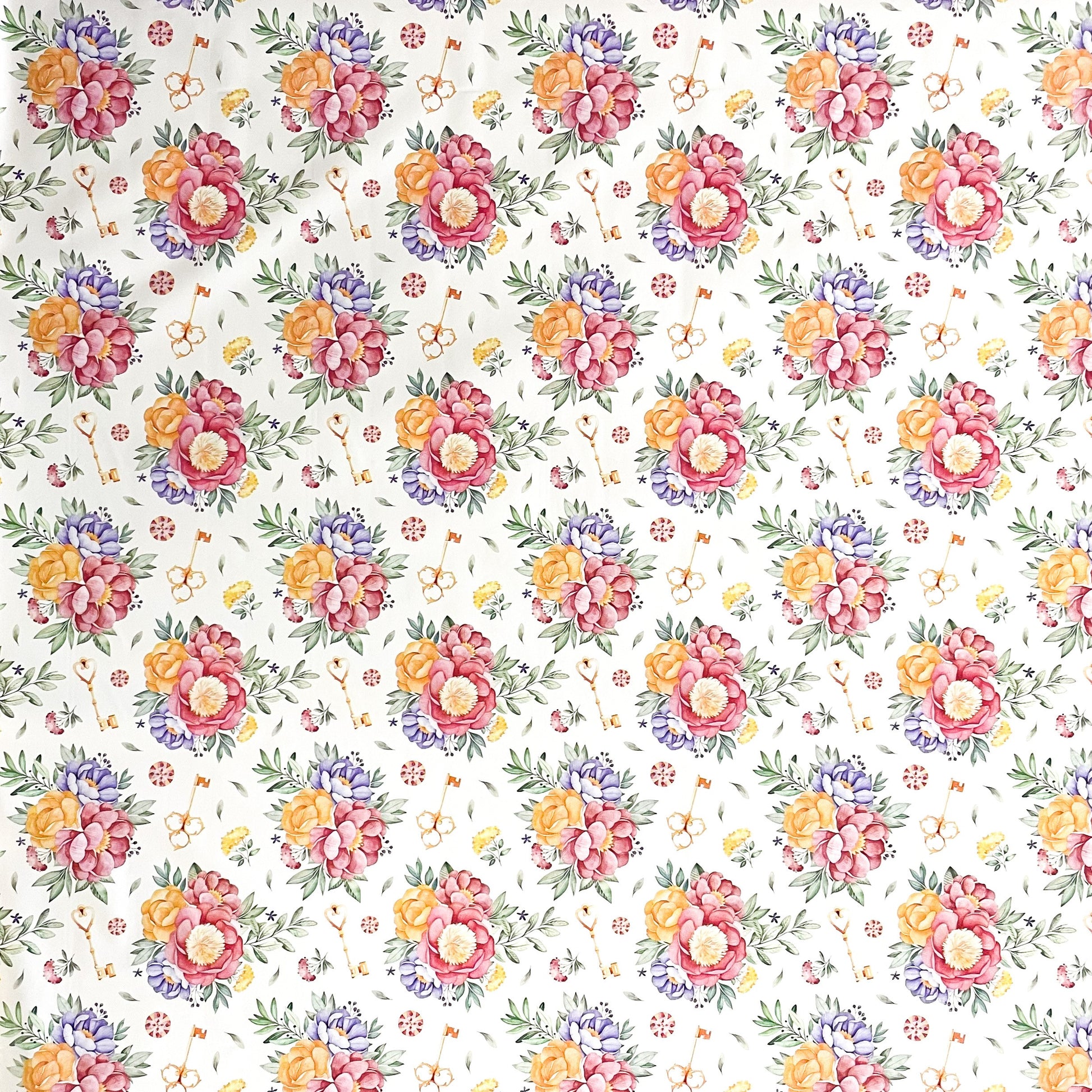 Wachstuch Tischdecke Rosen Blüten