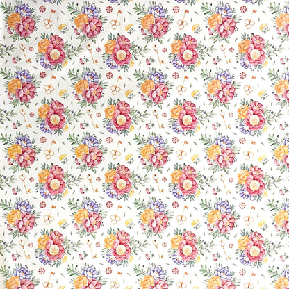 Wachstuch Tischdecke Rosen Blüten