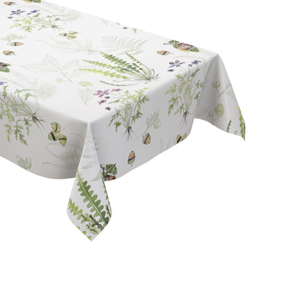 Wachstuch Tischdecke K150245 Herbst Eicheln Kastanien Laub eckig rund oval