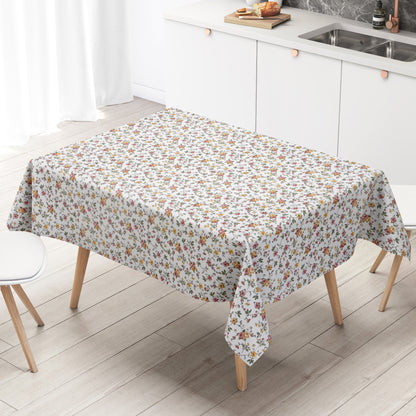 Wachstuch Tischdecke Blumenranken