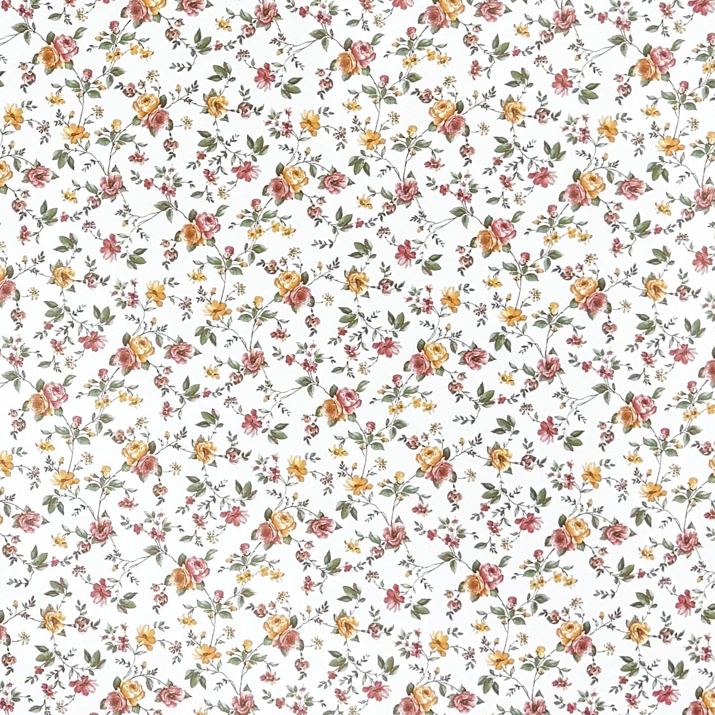 Wachstuch Tischdecke Blumenranken