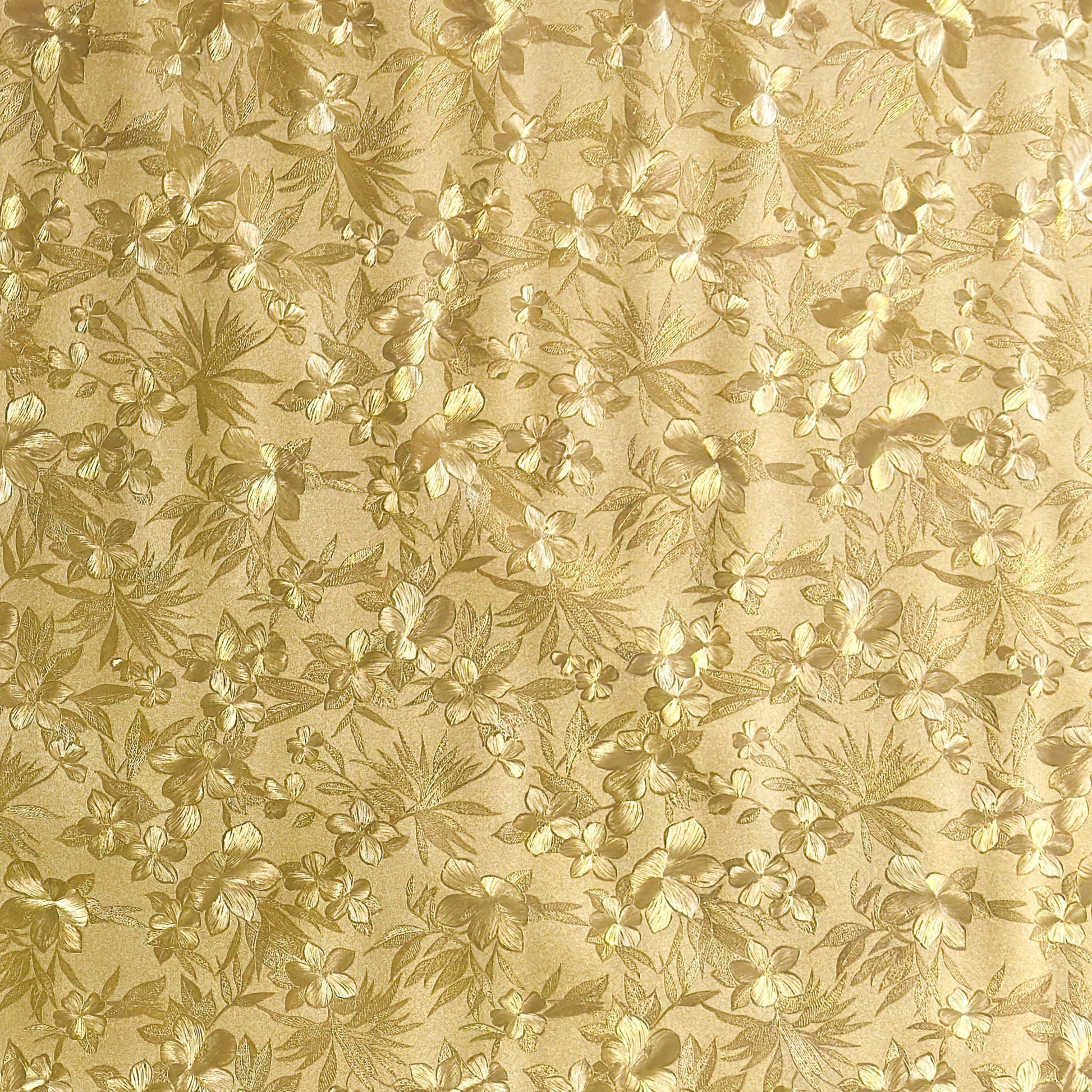 Wachstuch Tischdecke Damast geprägt gold