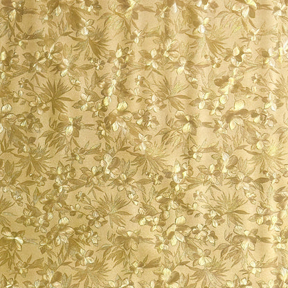 Wachstuch Tischdecke Damast geprägt gold