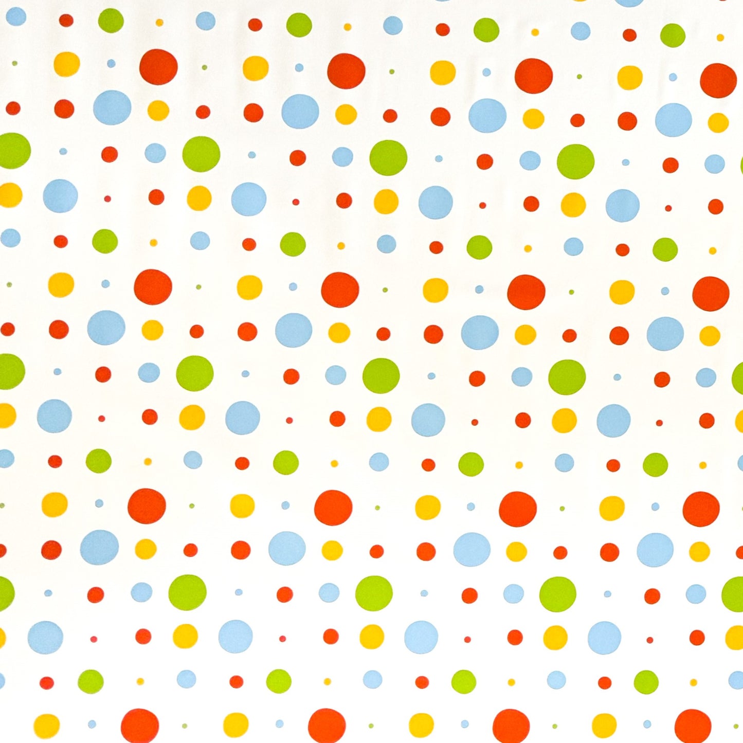 Rouleau de toile cirée vendu au mètre KE45410 pois colorés