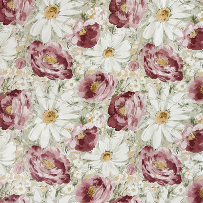 Wachstuch Tischdecke Mohnblumen Margeriten