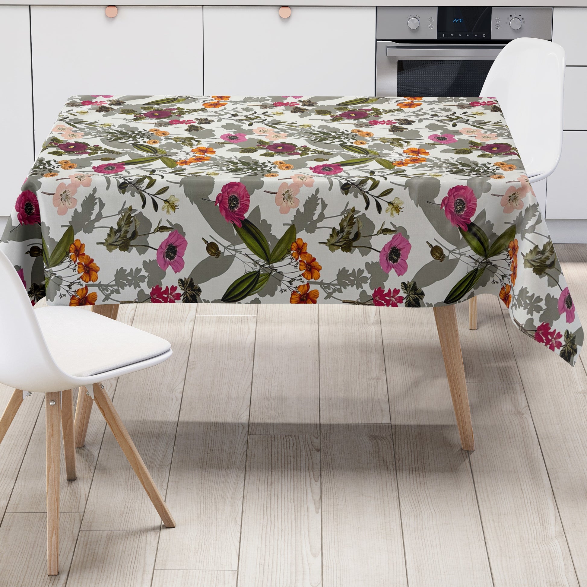 Wachstuch Tischdecke Blumenwiese