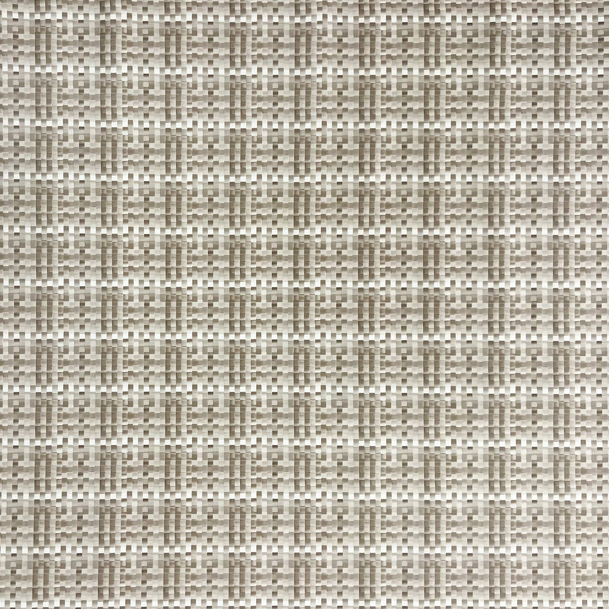 Wachstuch Tischdecke geflochten Bronze