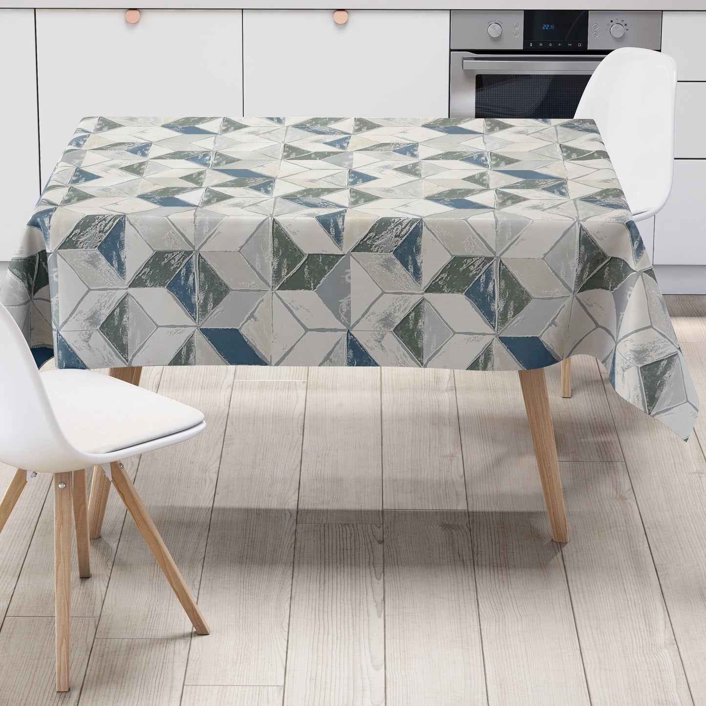 Wachstuch Tischdecke Würfel