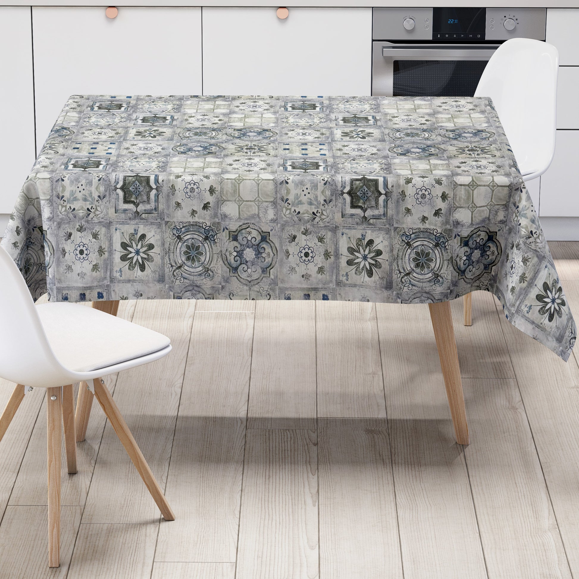 Wachstuch Tischdecke Mosaik