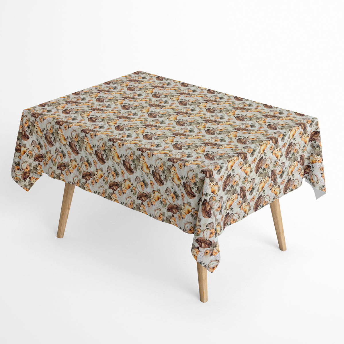 Jacquard Tischdecke Herbst Früchte Blätter Obst