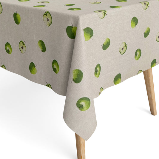 Baumwoll Tischdecke Äpfel