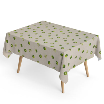 Baumwoll Tischdecke Äpfel