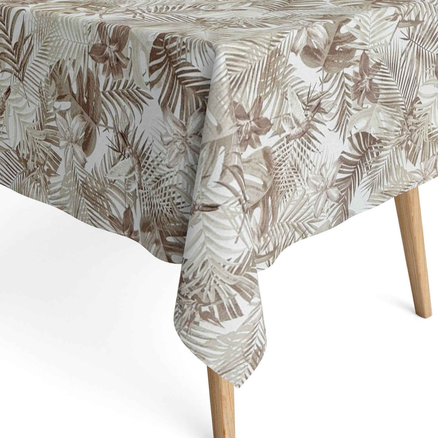Baumwolltischdecke Dschungel Monstera Palmen