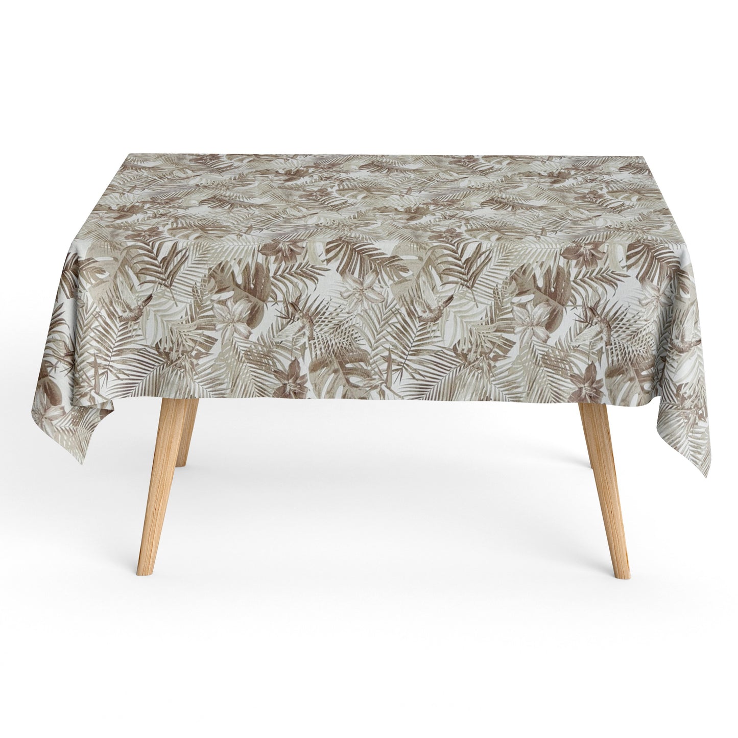 Baumwolltischdecke Dschungel Monstera Palmen