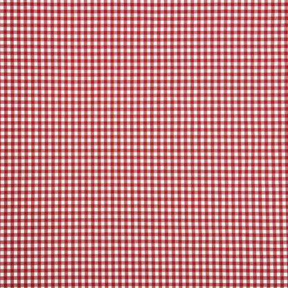 Jacquard Tischdecke aus beschichteter Baumwolle mit Fleckenschutz MENORCA-C401 kariert rot eckig rund oval