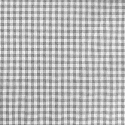 Baumwoll Tischdecke grau kariert