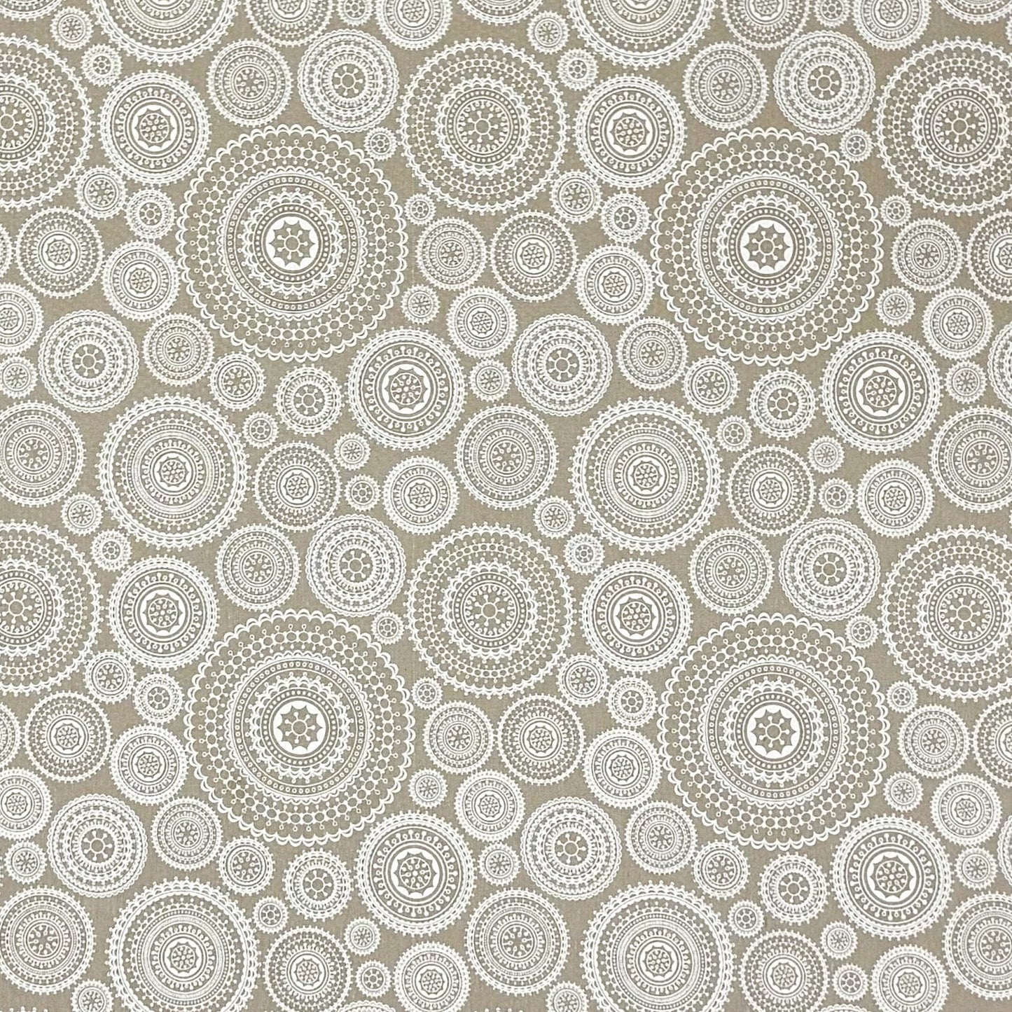 Baumwolltischdecke Mandala Kreise