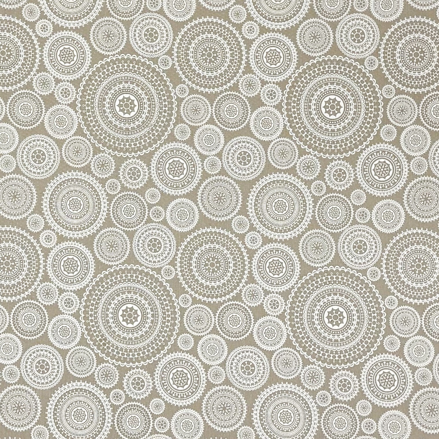 Baumwolltischdecke Mandala Kreise
