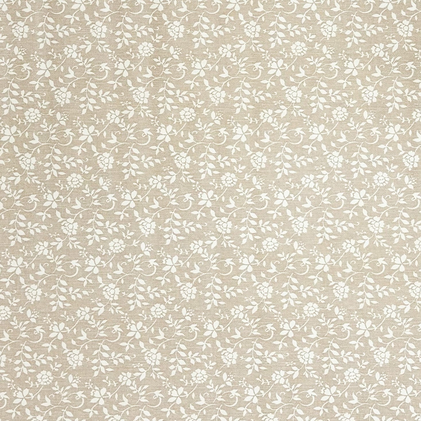 Wachstuch Tischdecke Rosen beige Leinen
