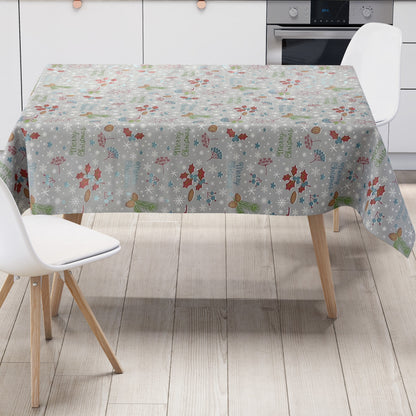 Oilcloth roll Christmas P1034-4 Merry Christmas roll goods
