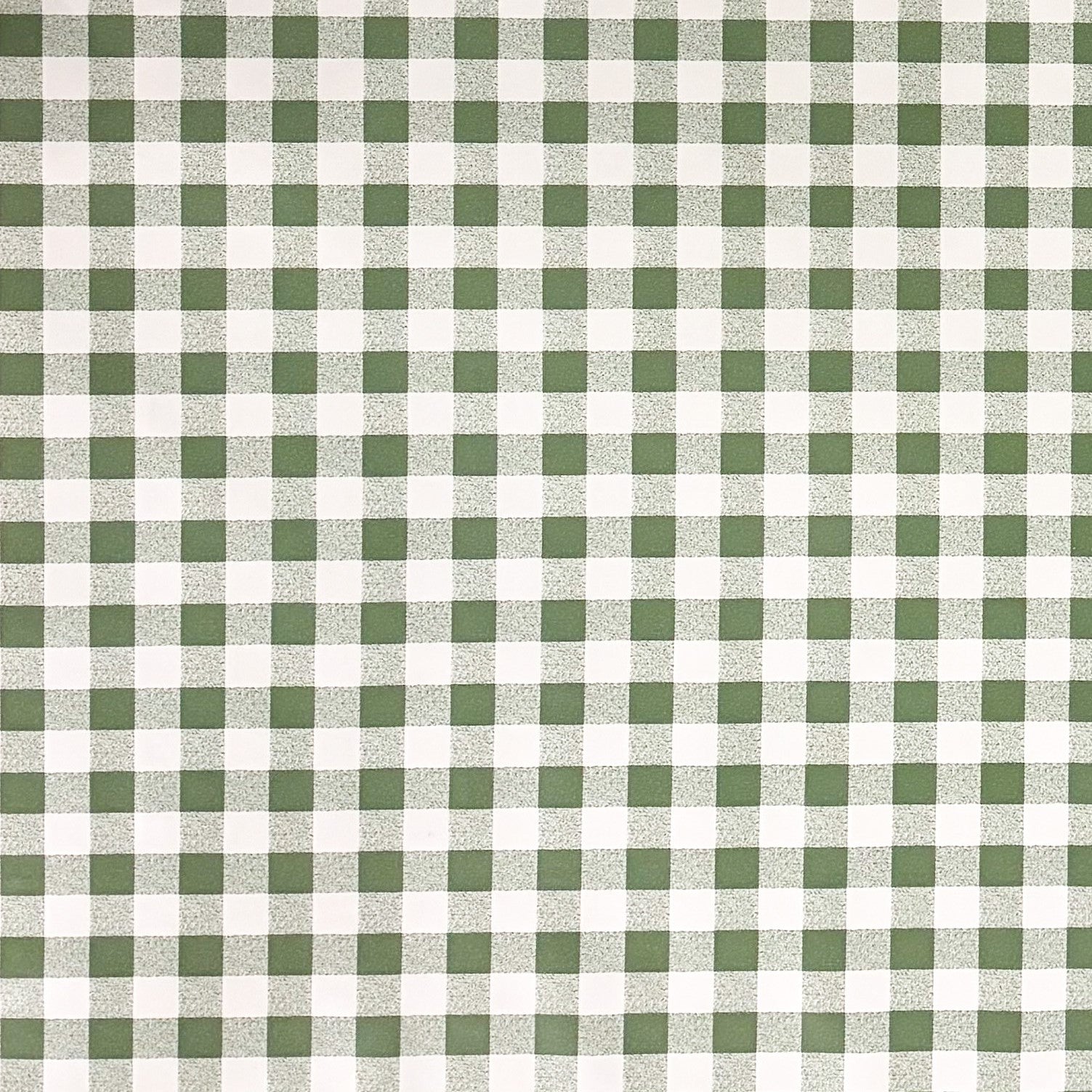 Wachstuch Tischdecke kariert grün